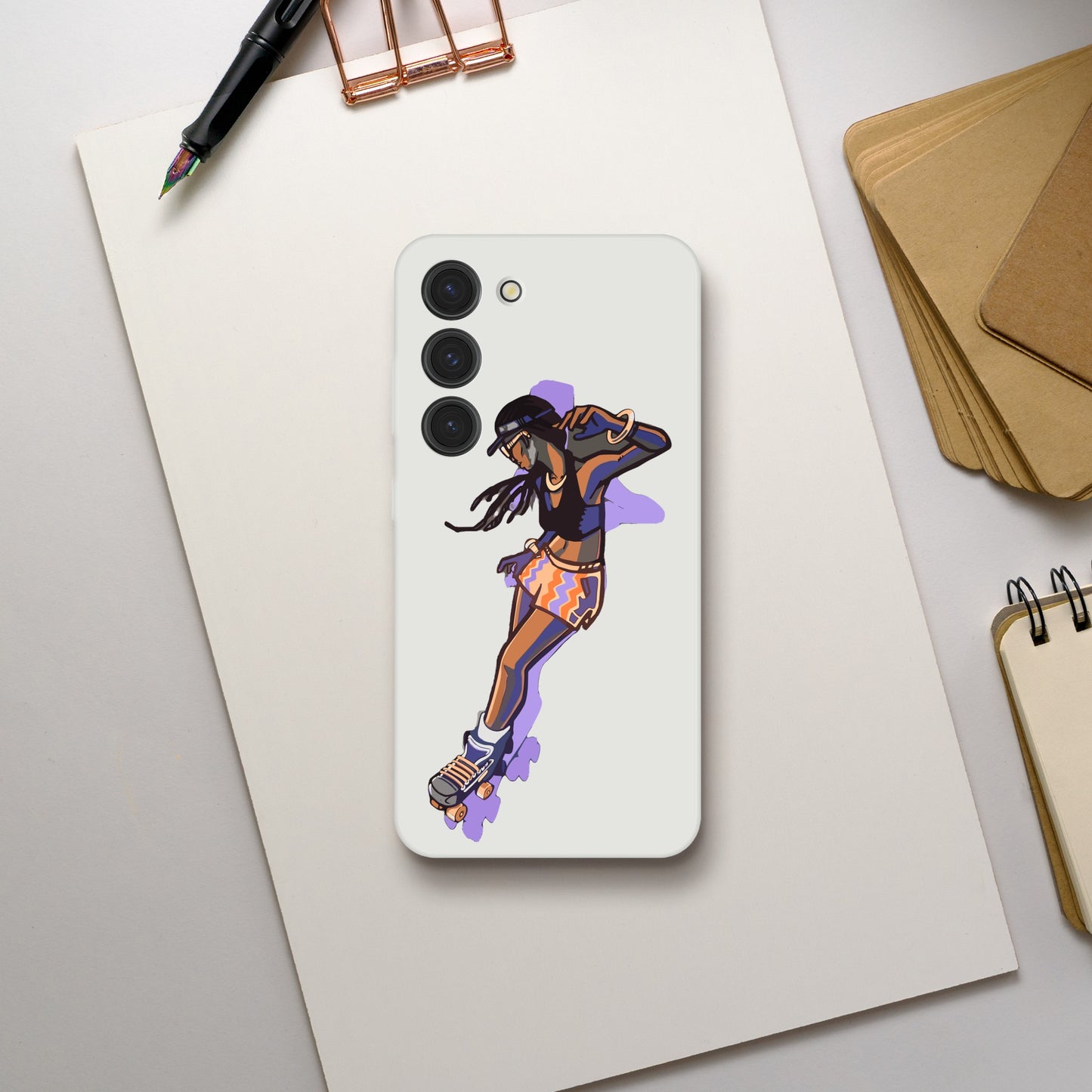 Flexi Backskater Mobile Phone Case - Skate Base Skatewear