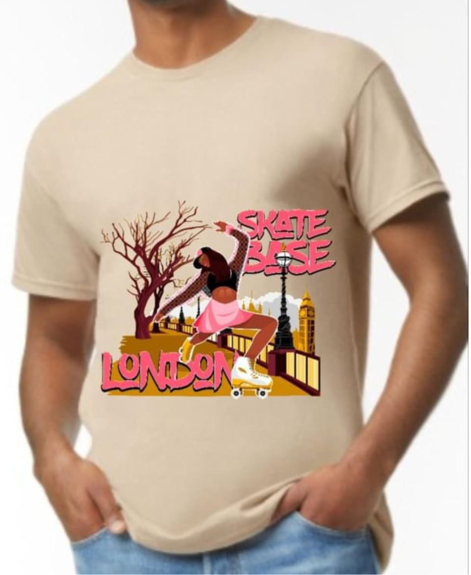 Female Dipper Cotton Tee - Skate Base Skatewear