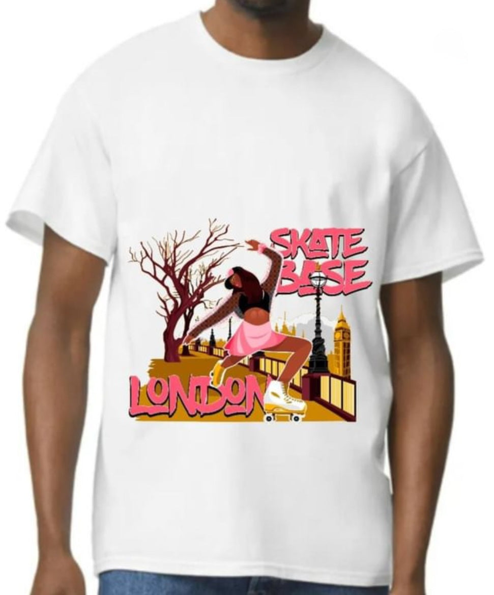 Female Dipper Cotton Tee - Skate Base Skatewear