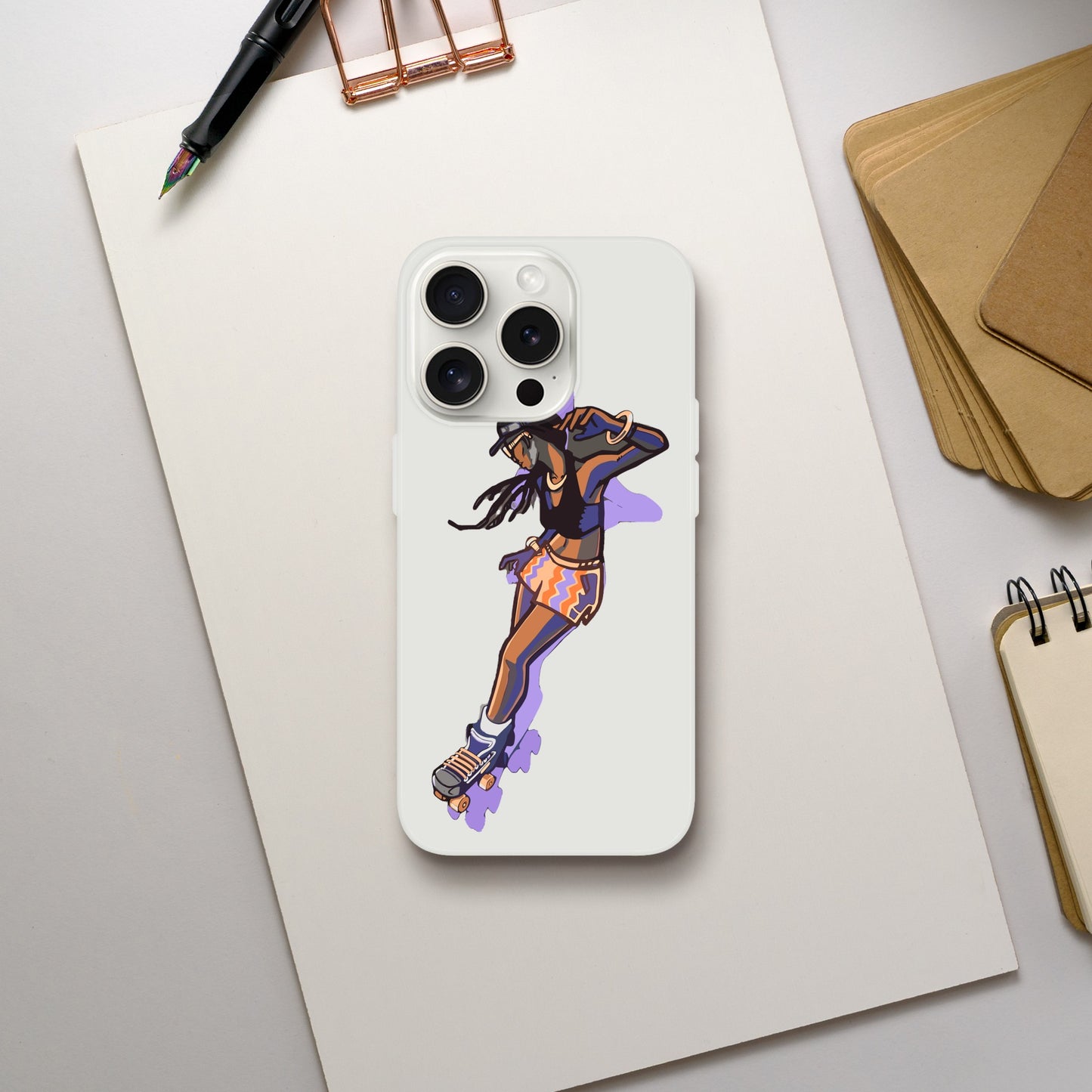 Flexi Backskater Mobile Phone Case - Skate Base Skatewear