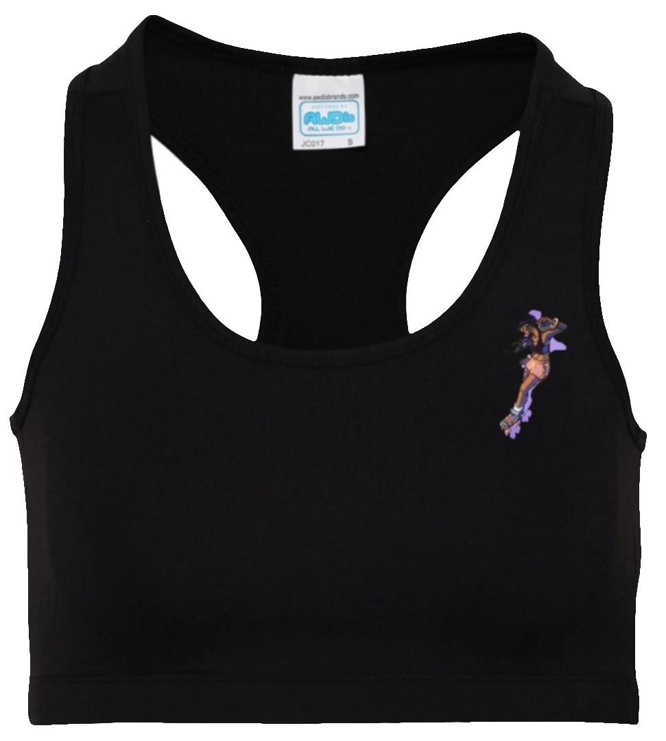 [Limited Edition] Crop Top/Sports Bra - Skate Base Skatewear
