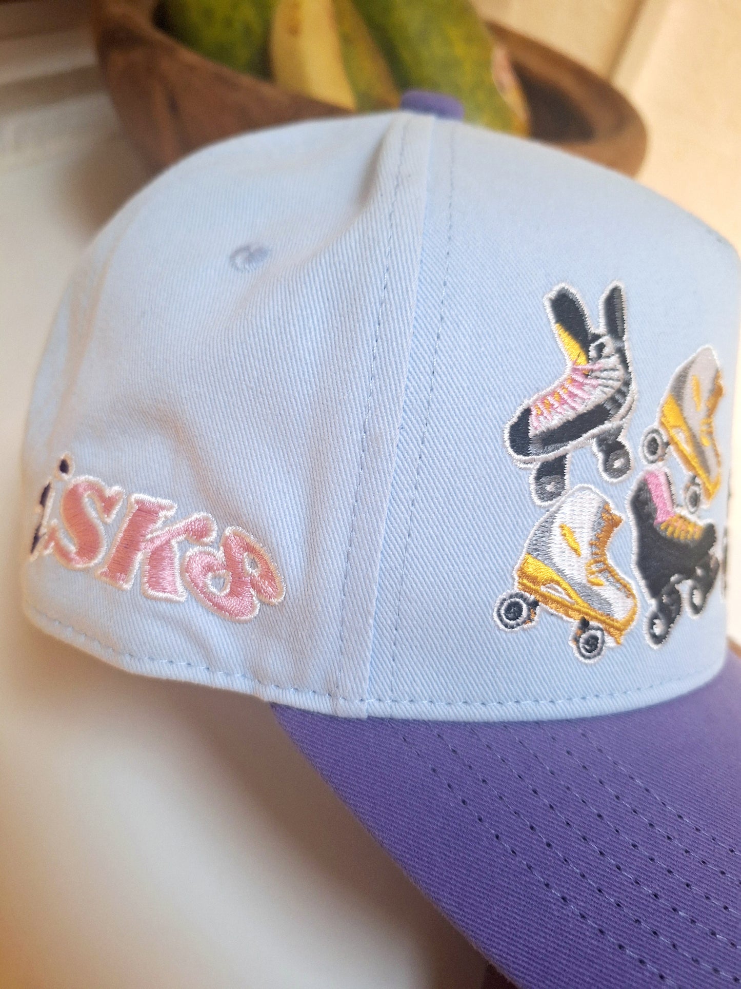 Premium Embroidered 100% Cotton iSK8 Snapback Cap [Limited Edition]