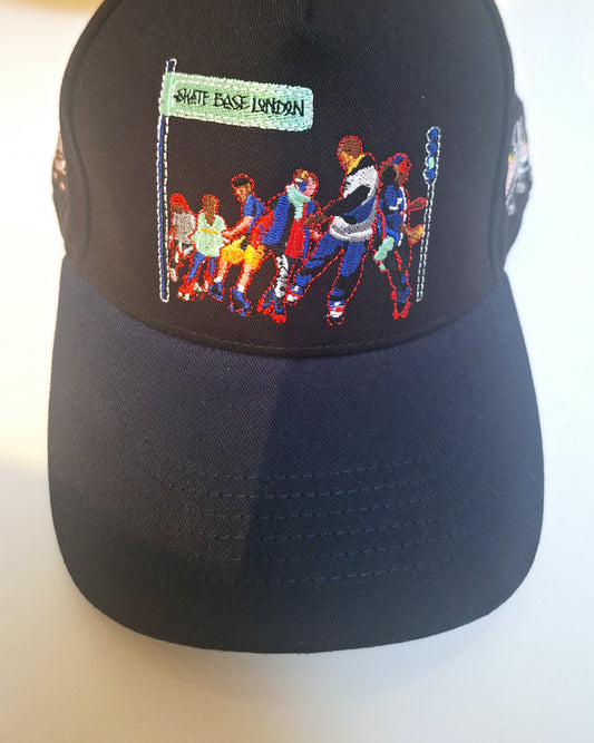 Premium Embroidered 100% Cotton [Street Skater] Snapback Cap | Limited Edition