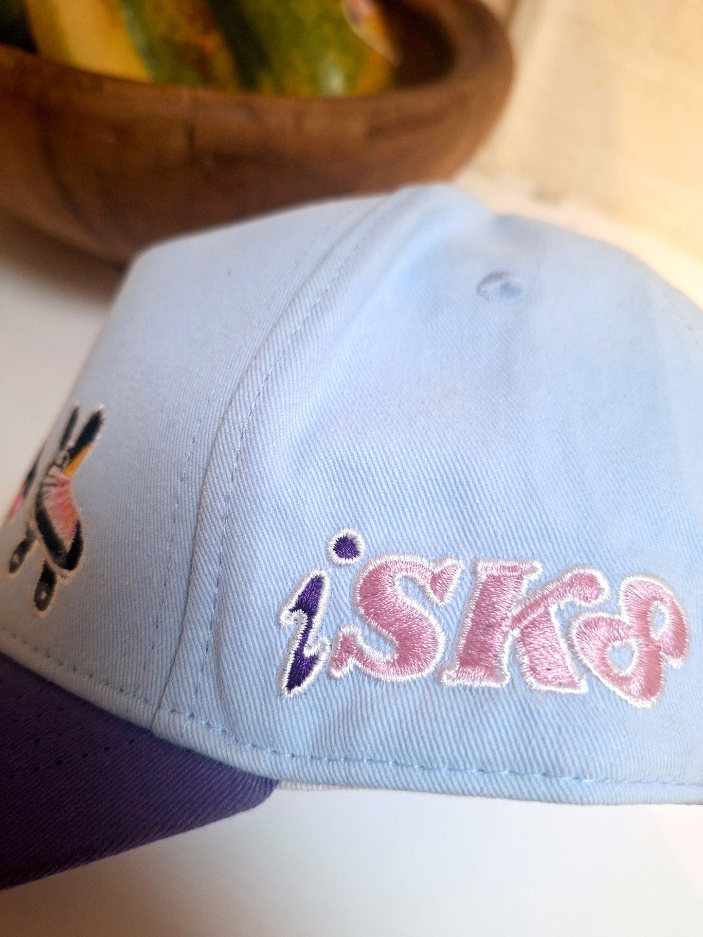 Premium Embroidered 100% Cotton iSK8 Snapback Cap [Limited Edition]