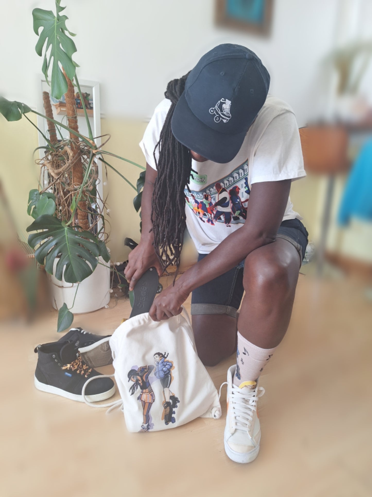 Woven Pronted Gym Bags