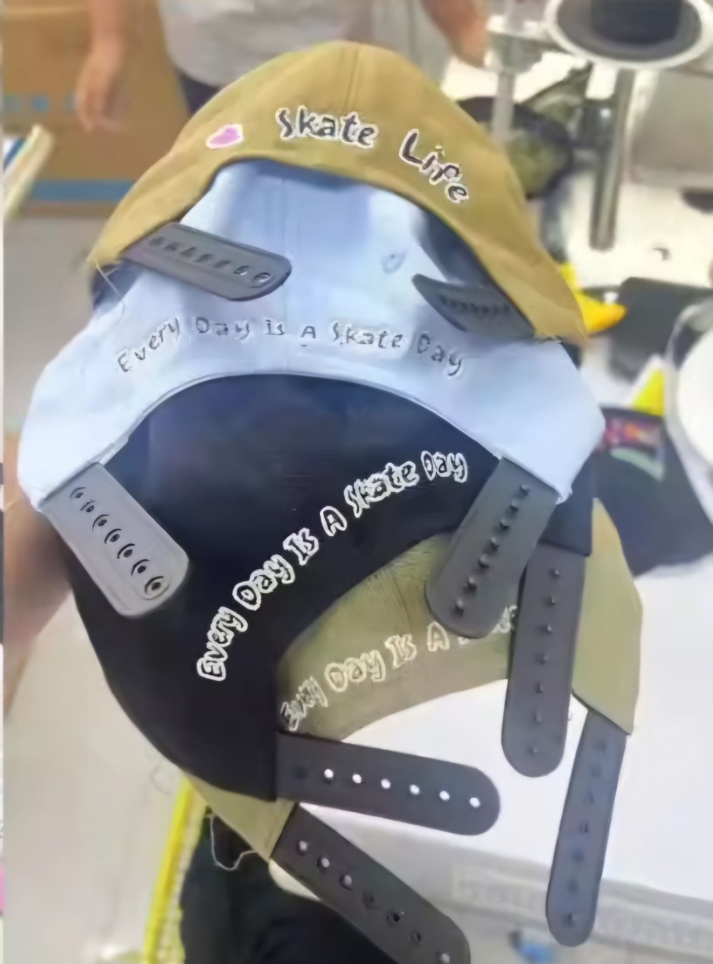 Premium Embroidered 100% Cotton Gen X Skater Snapback Cap [Limited Edition]